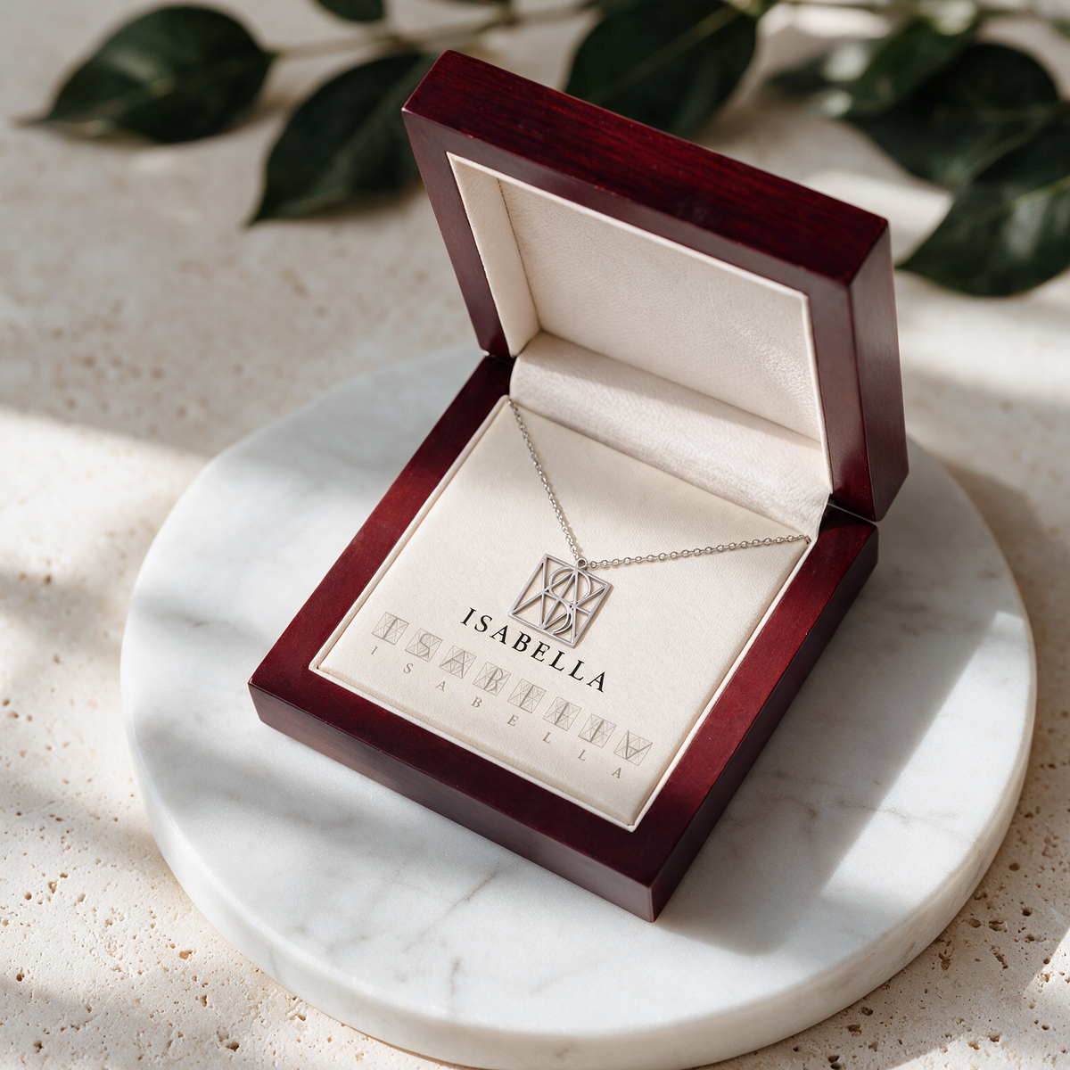 Unique Custom Name Logo Necklace