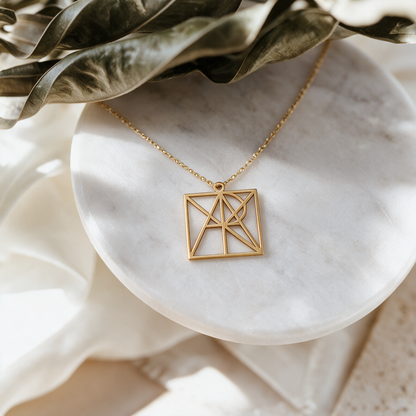 Unique Custom Name Logo Necklace