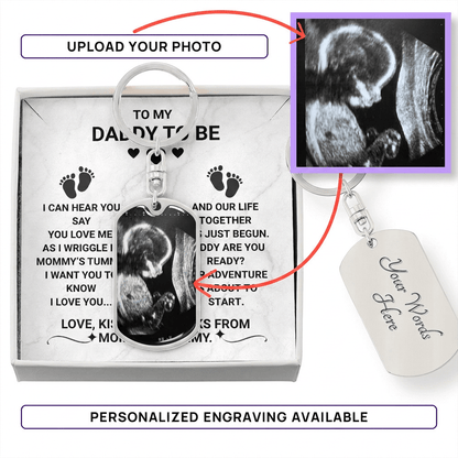 Father To Be Gift - Sonogram Upload