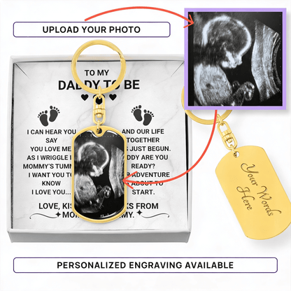 Father To Be Gift - Sonogram Upload