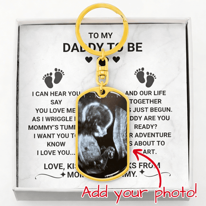 Father To Be Gift - Sonogram Upload