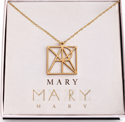 Unique Custom Name Logo Necklace