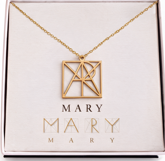 Unique Custom Name Logo Necklace