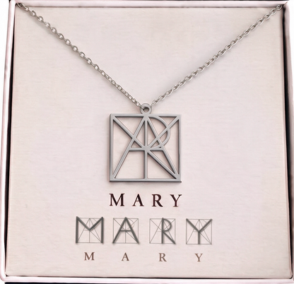 Unique Custom Name Logo Necklace