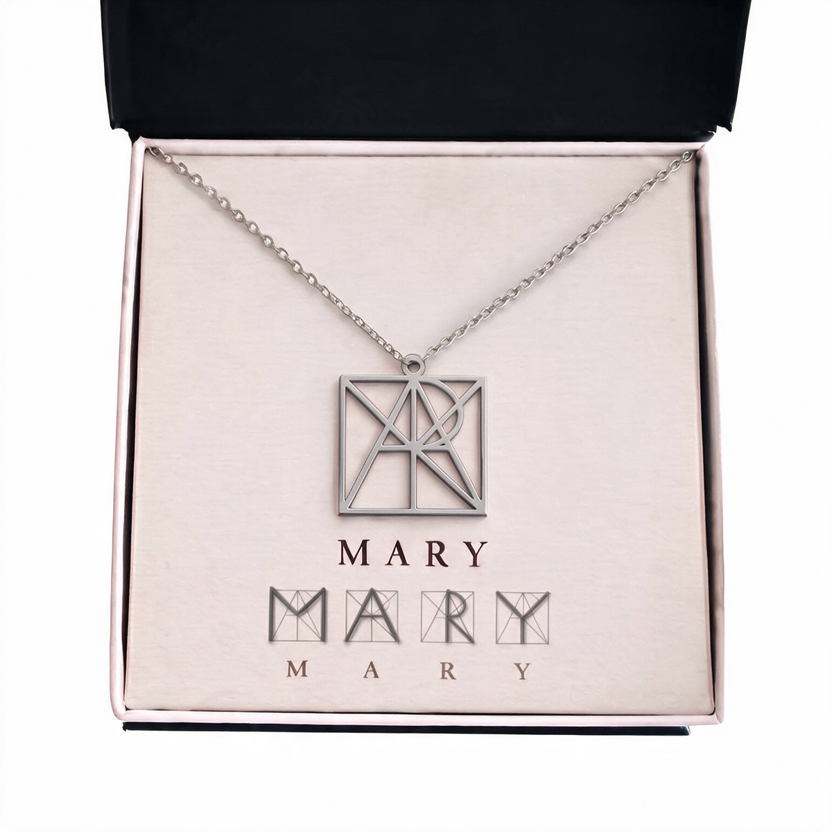 Unique Custom Name Logo Necklace