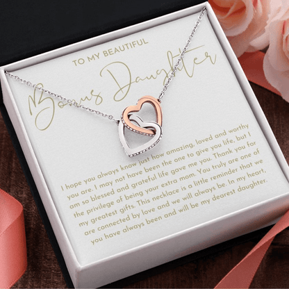 Bonus Daughter Necklace - Bonus Daughter Gift