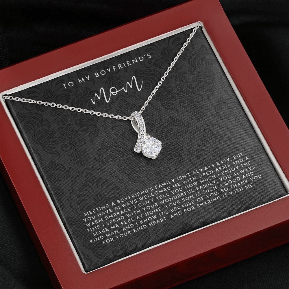 Boyfriends Mom Necklace, Boyfriends Mom Gift