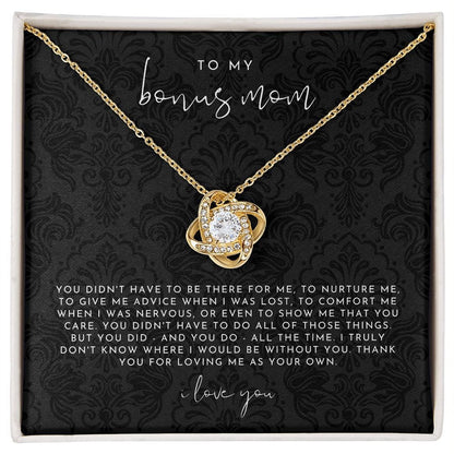Bonus Mom Necklace - Step Mom Gift