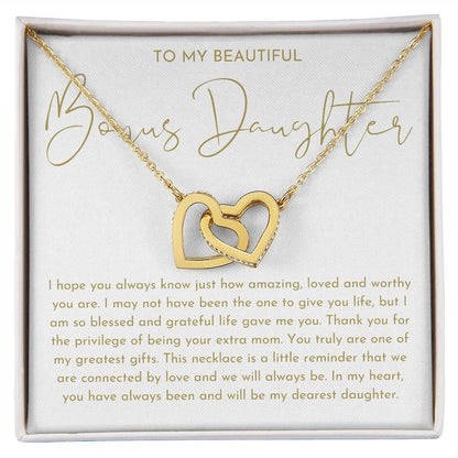 Bonus Daughter Necklace - Bonus Daughter Gift