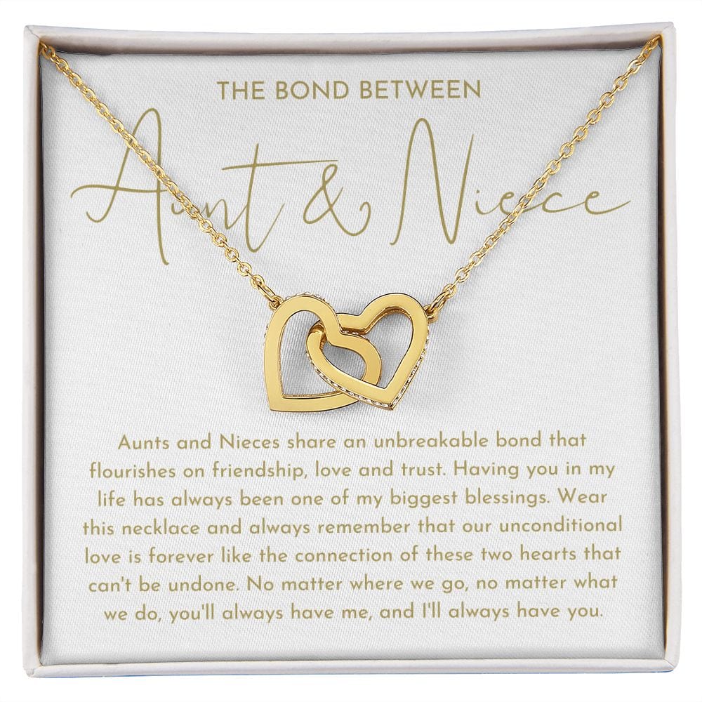 Aunt and Niece Necklace, Niece Or Aunt Gift
