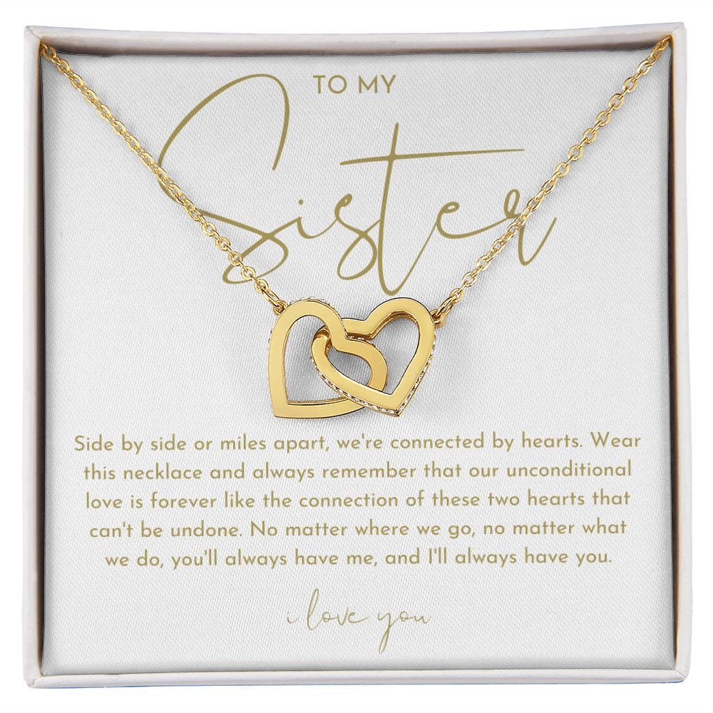 Sister Necklace, Sister Gift From Sister