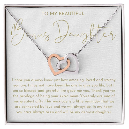 Bonus Daughter Necklace - Bonus Daughter Gift