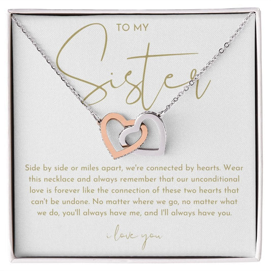 Sister Necklace, Sister Gift From Sister